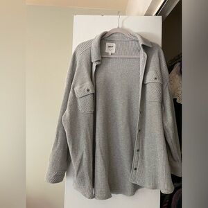 Aerie Lumber Jane Waffle Knit Shirt